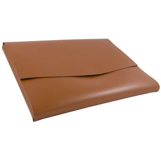 JAM Paper Italian Leather Snap Closure Portfolio